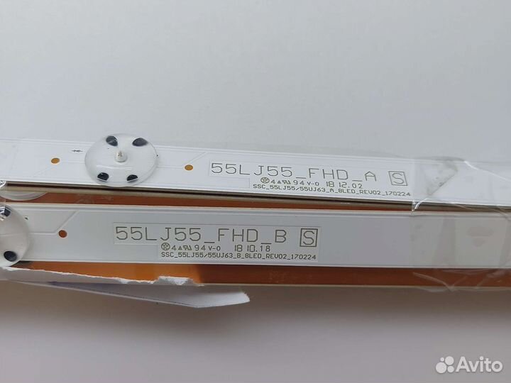 Подсветка Б/У LG 55UK6100PLA