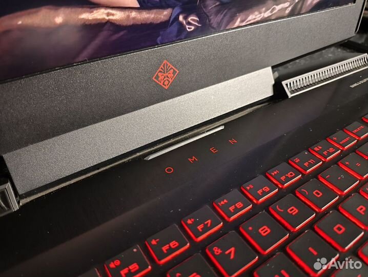 Игровой ноутбук HP omen i7-8750/gtx1070/16g/512g