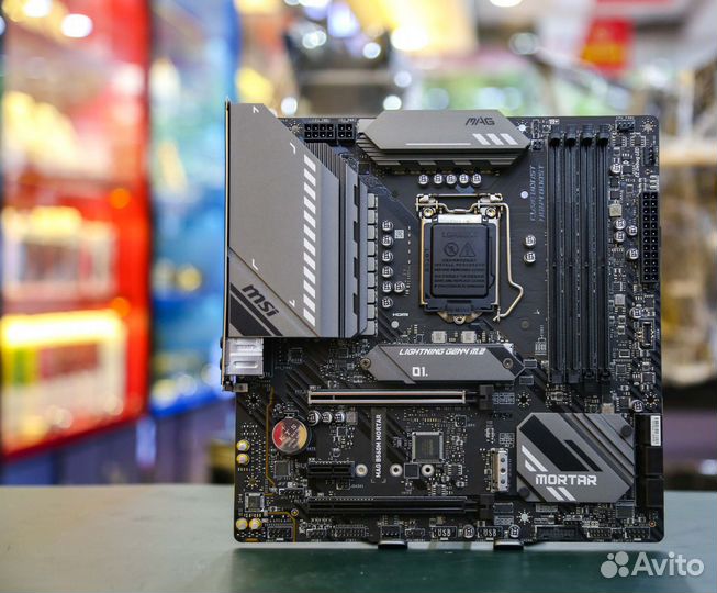 Материнская плата с процессором intel i5 11400