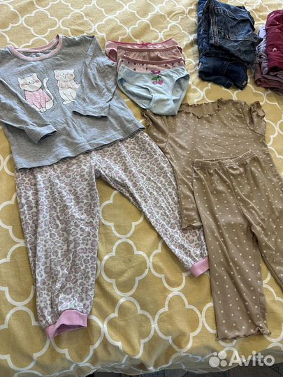 Вещи пакетом для девочки 86 92