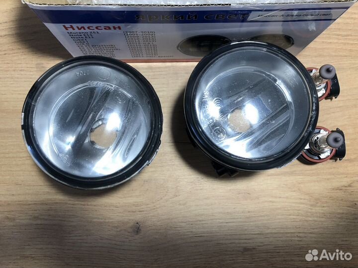 Противотуманные фары птф nissan infiniti