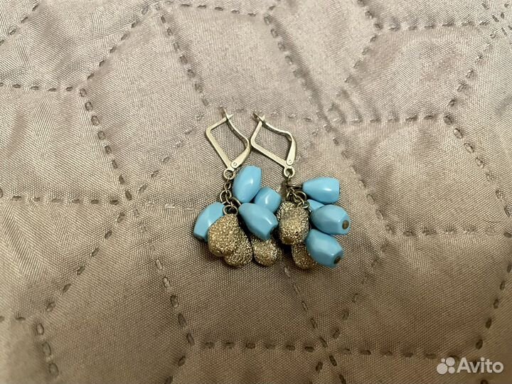 Серьги, кольца