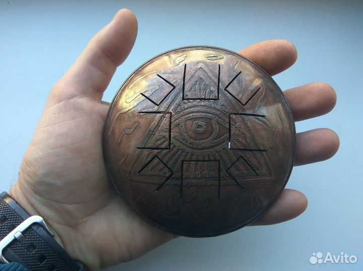 Мини глюкофон (травление рисунка)