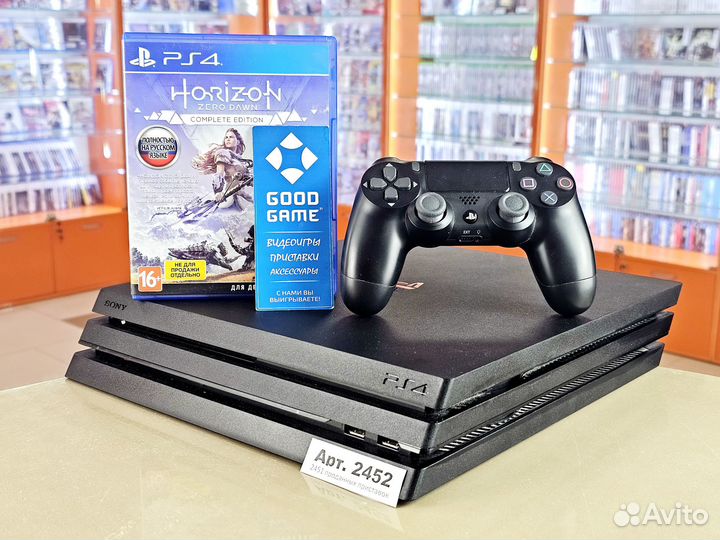 Sony PS4 Pro (1Tb) Гарантия 3 мес. Арт.2452