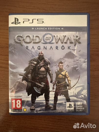 God of War Ragnarok ps5 диск