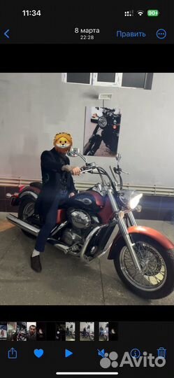 Honda shadow 750