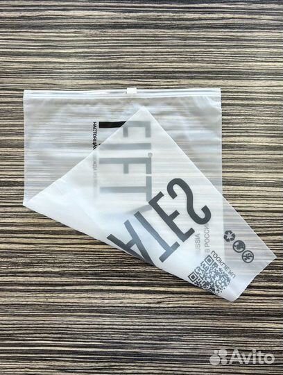 Зип пакеты с логотипом / Пакеты зип лок с бегунком