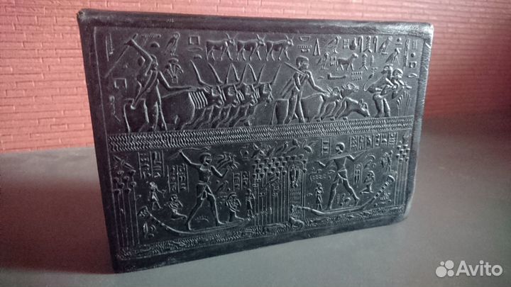 Антикварный кожаный держатель для карт