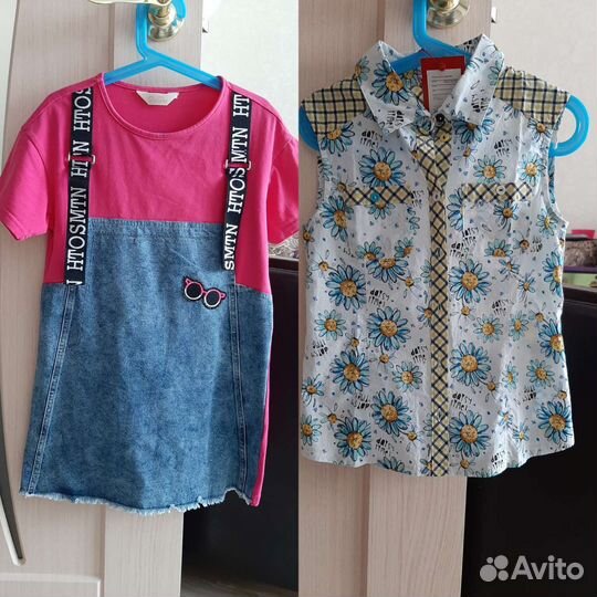 Вещи на девочку р.128-134