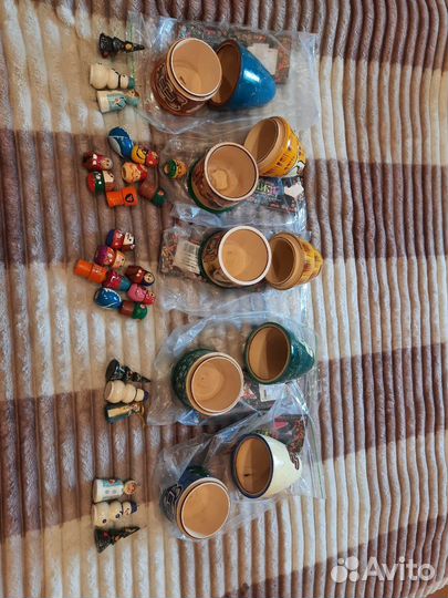 Деревянные игрушки домики