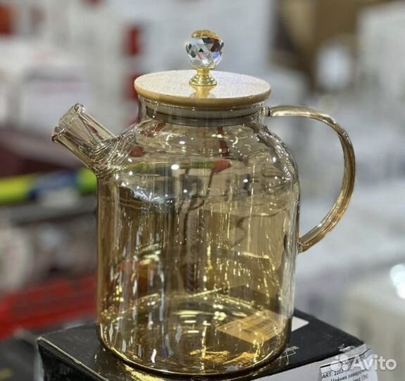 Чайник стеклянный