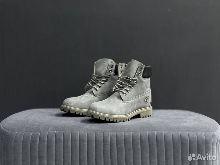 Ботинки Timberland premium grey waterproof