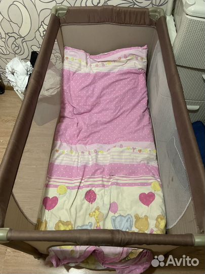 Манеж кровать