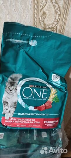 Корм для кошек Purina ONE 3 кг