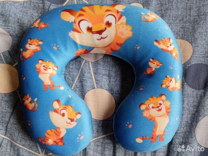 Подушка дорожная на шею детская