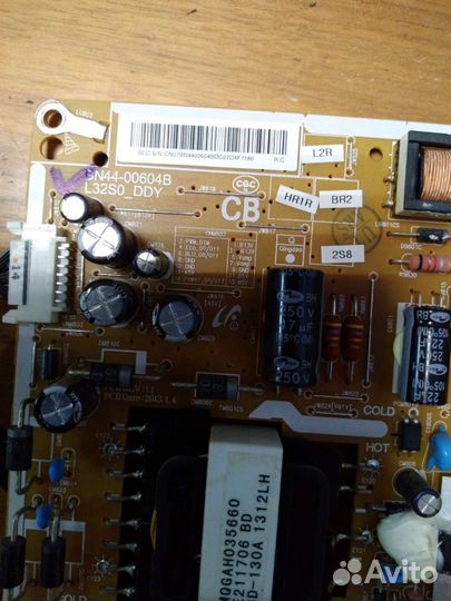 Плата питания для тв Samsung bn44-00604b