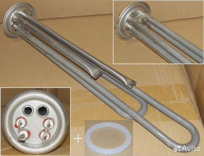 Тэн в/н RF-64 2000w-220v (нерж-Incoloy) 'TM-китай'