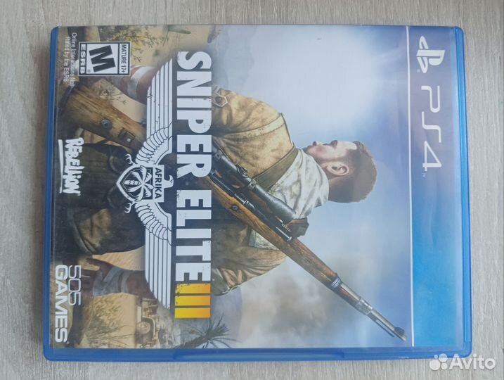 Снайпер elite 3 на ps4