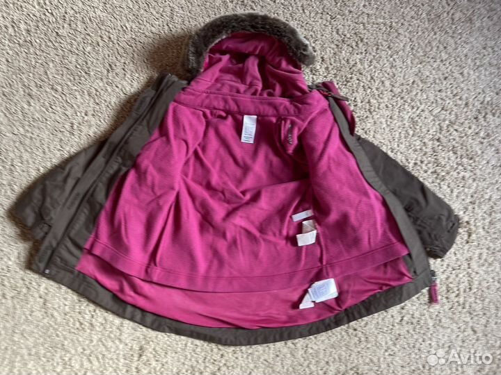 Парка для девочки 3-в-1