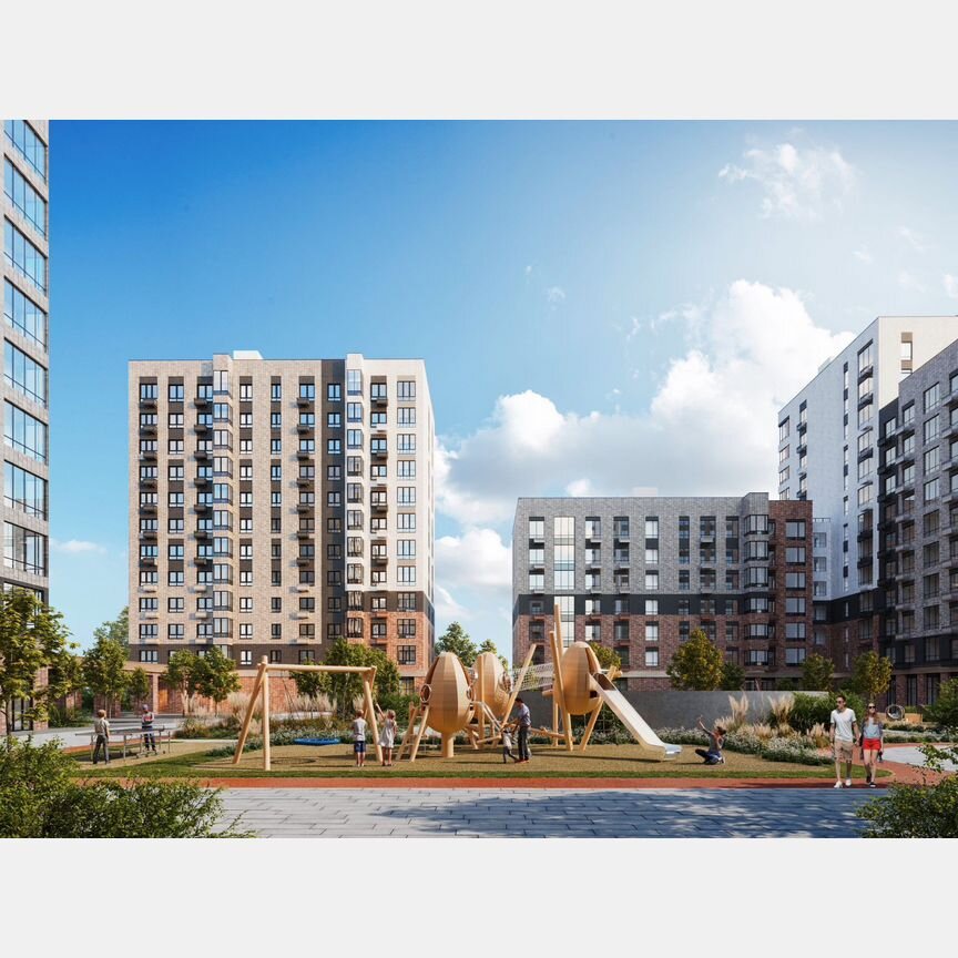 2-к. квартира, 51,8 м², 16/17 эт.