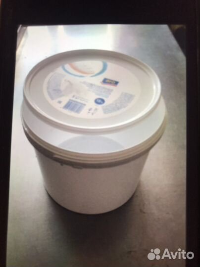 Ведро пластиковое с крышкой 5 литров