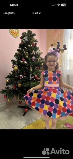 Продам платье (либо прокат платья) 98р