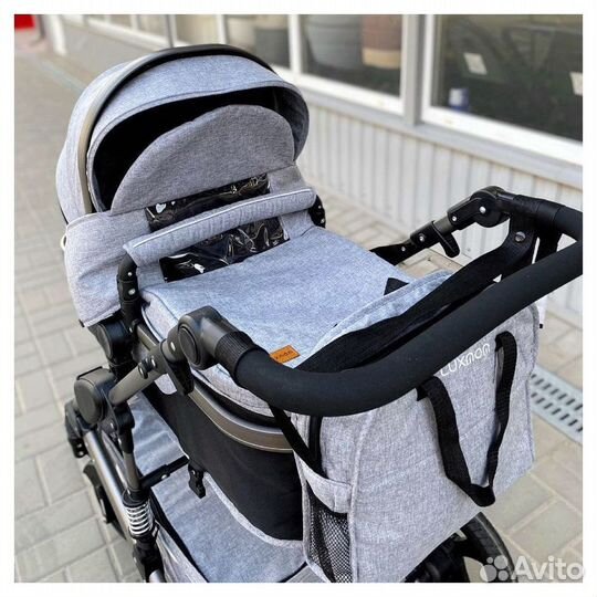 Коляска 2в1 - luxmom 555 NEW