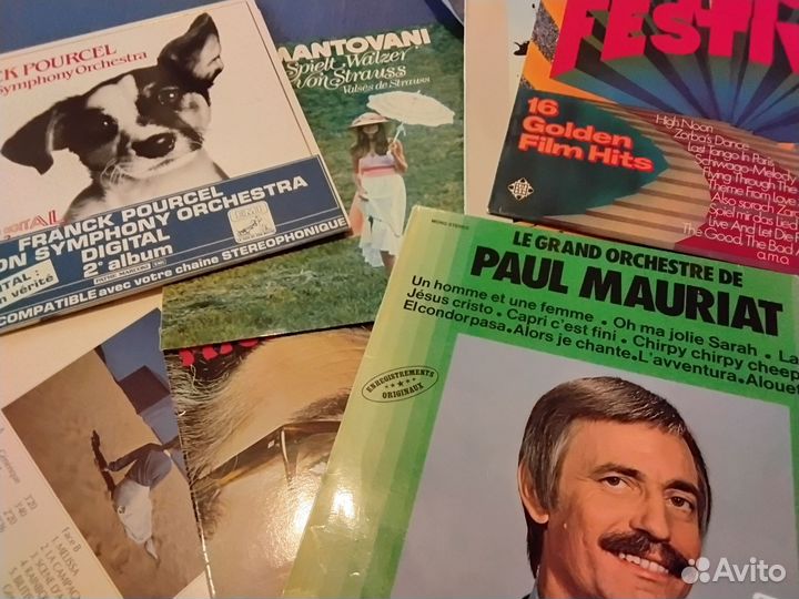 Поп оркестры на фирменном виниле