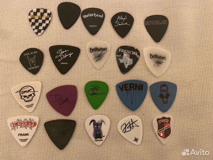 Медиаторы Pick thrash metal