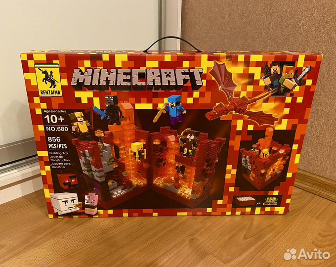 Конструктор lego майнкрафт