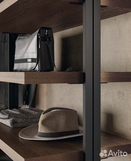 Итальянская Гардеробная bamboo. DallAgnese