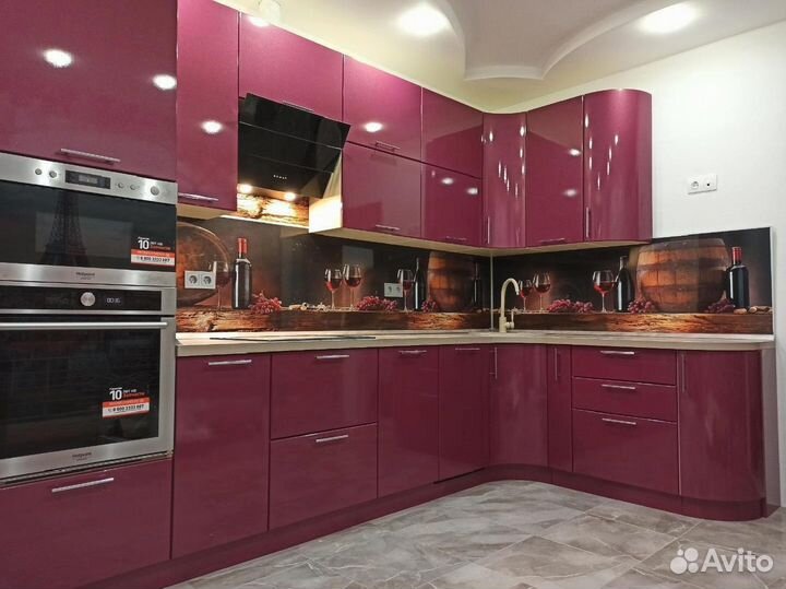 Кухонный гарнитур прямой
