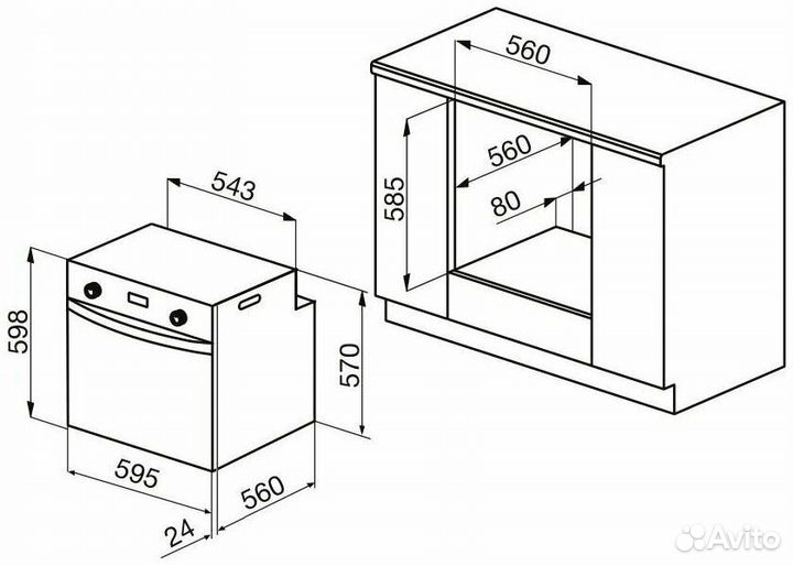 Духовой шкаф Korting OKB 560 CFX