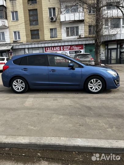 Subaru Impreza 2.0 CVT, 2016, 120 300 км