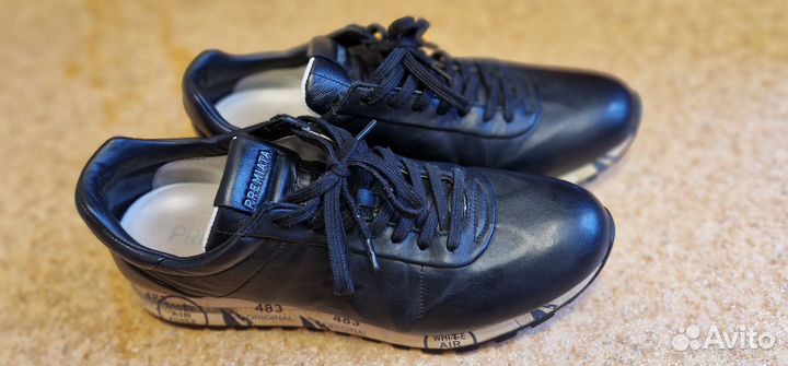 Кроссовки кожаные Premiata