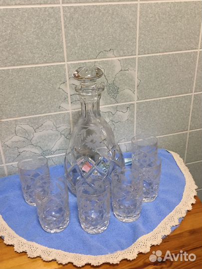Набор графин и рюмки