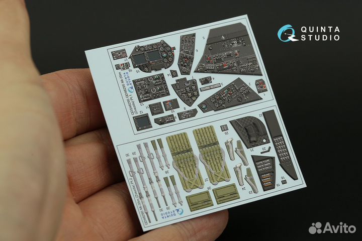 Декаль Quinta Studio QD48295 1/48