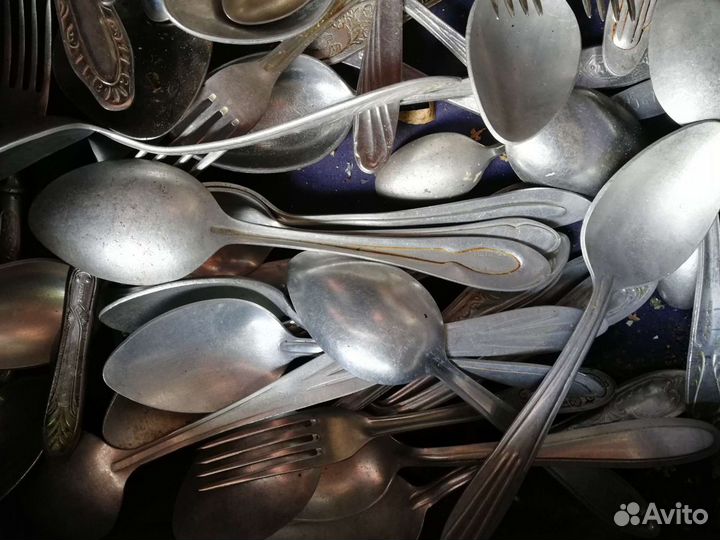 Ложки, вилки и ножи СССР