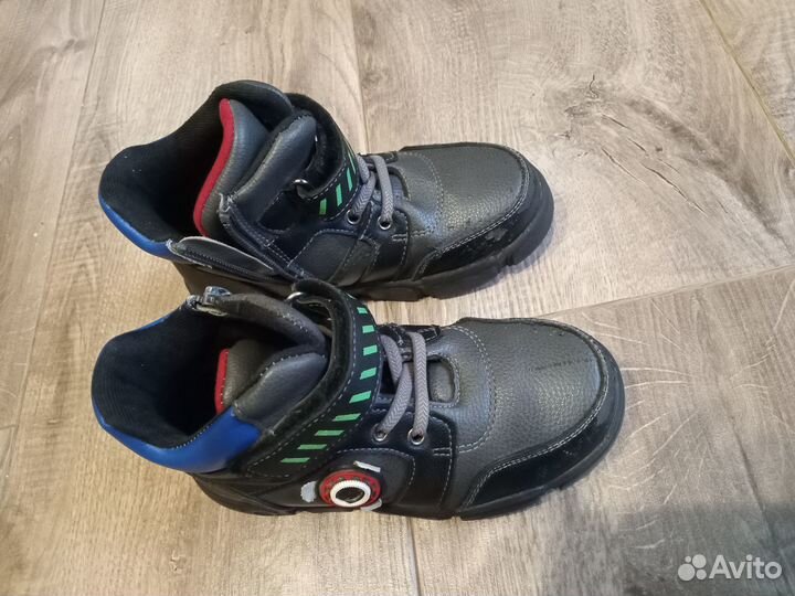 Ботинки утеплен. для мальчика, демисезон