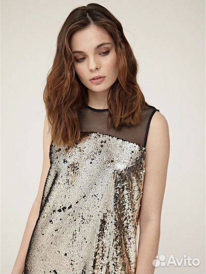 Платье из пайеток