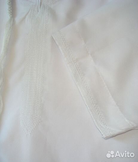 Арабское мужское платье (кандура белая)