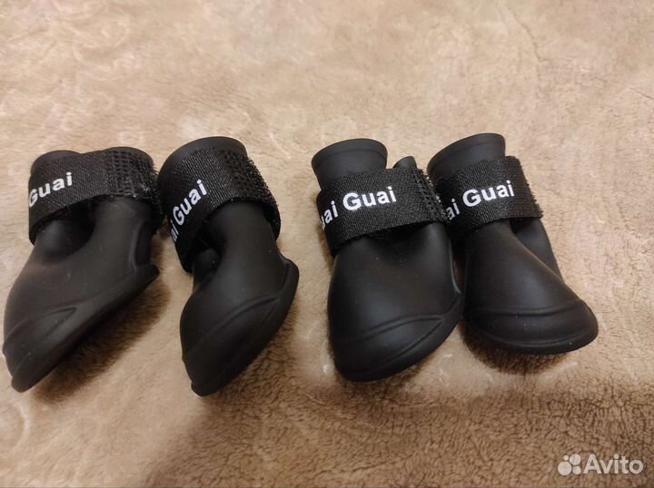 Резиновые сапожки для собаки, новые