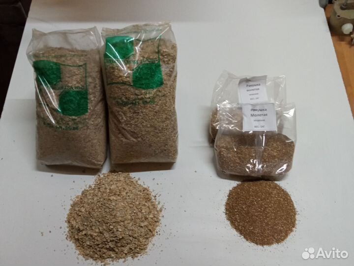 Ракушка кормовая(морская), молотая