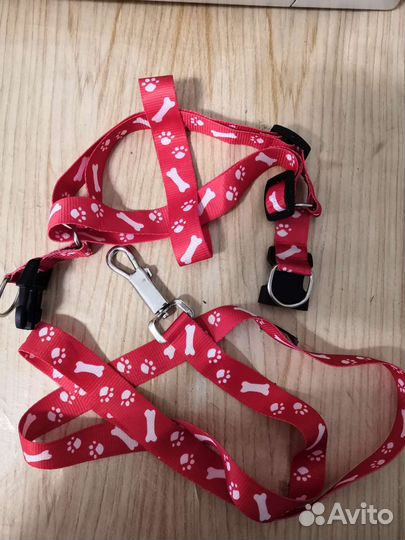 Шлейка для средней породы собак, новая