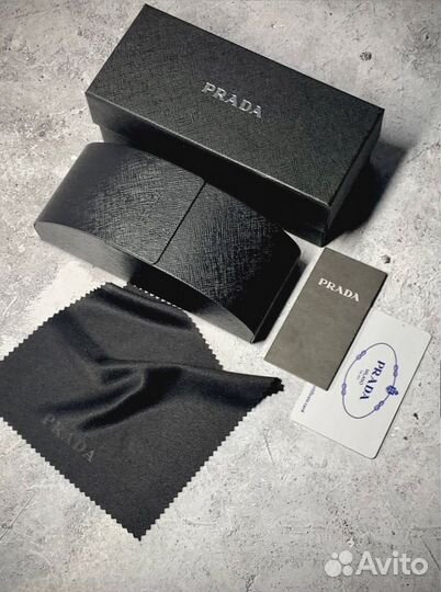 Очки Prada Aviator коричневые