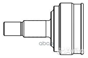 Шрус opel vectra C 1.6-2.2 02- нар. 817007 GSP