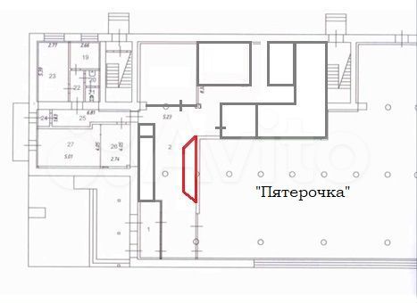 Торговая площадь, 8 м²