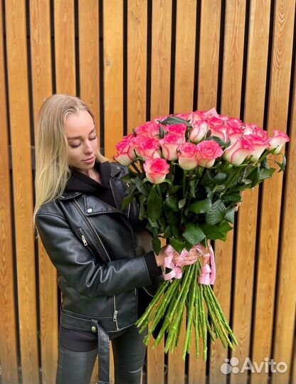 Розы голландские с доставкой 31 шт