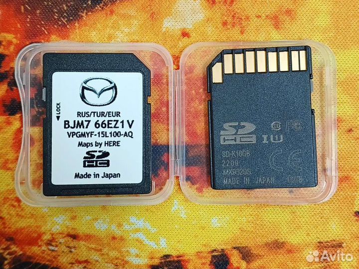 Навигация Mazda SD карта CX5 CX8 CX9 6 3