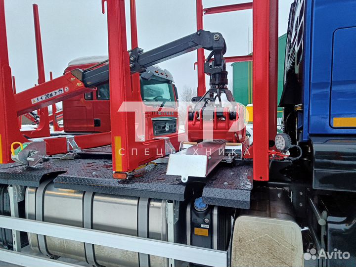 Лесовоз (сортиментовоз) SITRAK C7H с КМУ Велмаш-С, 2025